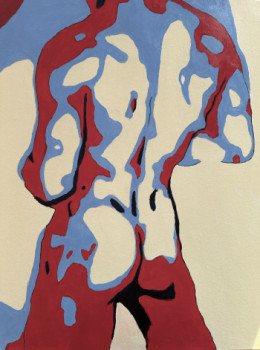 Œuvre contemporaine nommée « Backside », Réalisée par MATTHIAS EBINGER