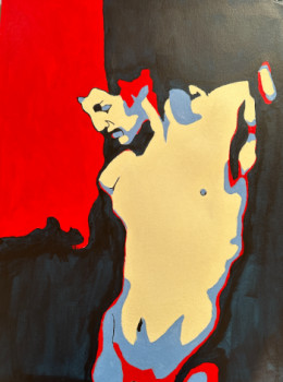 Œuvre contemporaine nommée « Front », Réalisée par MATTHIAS EBINGER