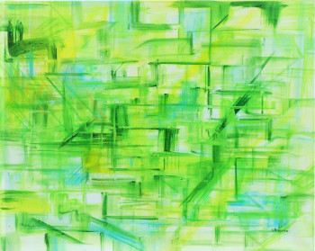 Œuvre contemporaine nommée « N° 395 Vergé », Réalisée par JADE-B-ROUGERIE