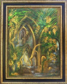 Œuvre contemporaine nommée « N° 382 Marrakech la Kasba », Réalisée par JADE-B-ROUGERIE