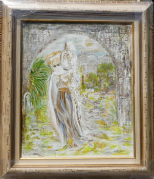 Œuvre contemporaine nommée « N° 348 la Fiancée d'Imilchil », Réalisée par JADE-B-ROUGERIE
