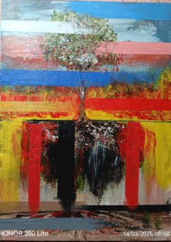 Œuvre contemporaine nommée « Cambio Climatico », Réalisée par ANTONIO CERON