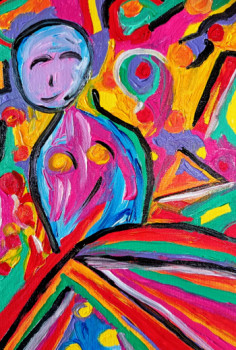 Œuvre contemporaine nommée « Le blues », Réalisée par MICHEL COUTHOUIS