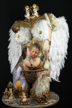 Œuvre contemporaine nommée « Angel », Réalisée par MESSODIE