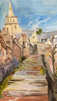 Œuvre contemporaine nommée « Village », Réalisée par DANA M