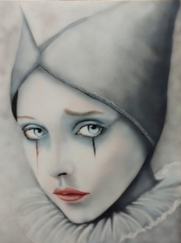 Œuvre contemporaine nommée « Tristesse », Réalisée par AERO