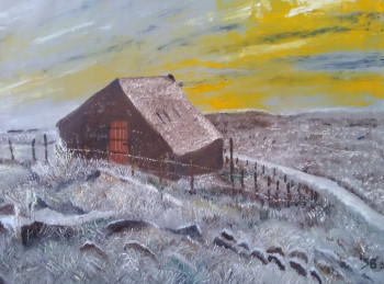 Œuvre contemporaine nommée « L'Aubrac », Réalisée par GEGE PEINTURE