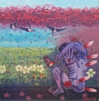 Œuvre contemporaine nommée « HOMO SENSIBILIS », Réalisée par RAPHAEL GUéMARD