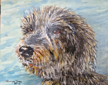 Œuvre contemporaine nommée « Griffon », Réalisée par VéRONIQUE ROSE