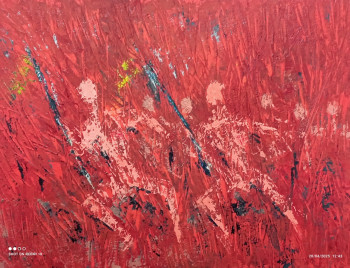 Œuvre contemporaine nommée « Tribu », Réalisée par XIORCALED (ED)