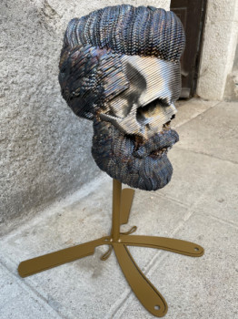 Œuvre contemporaine nommée « Le Barbu », Réalisée par NOLART