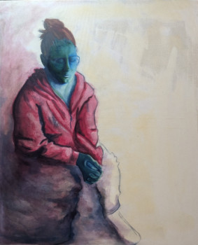 Œuvre contemporaine nommée « Self-Portrait », Réalisée par JULIA LANGER