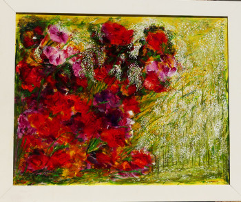 Œuvre contemporaine nommée « N° 374 Beautiful », Réalisée par JADE-B-ROUGERIE