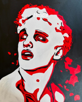 Œuvre contemporaine nommée « Head II », Réalisée par MATTHIAS EBINGER