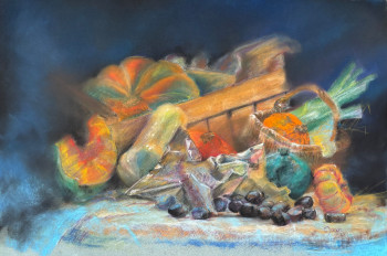 Œuvre contemporaine nommée « Le défilé des marrons », Réalisée par MANON SPINA