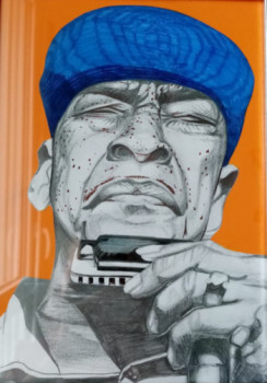 Œuvre contemporaine nommée « James Cotton », Réalisée par NUAJE