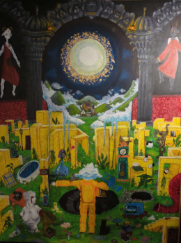 Œuvre contemporaine nommée « MEMENTO MORI », Réalisée par NINO_BERN_ART