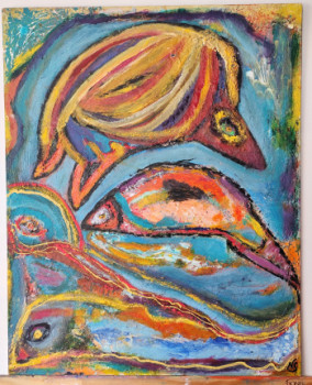 Œuvre contemporaine nommée « El baile de los peces », Réalisée par NATALíH