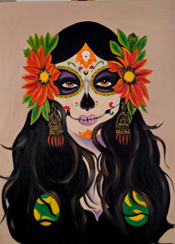 Œuvre contemporaine nommée « Catrina », Réalisée par NATALI