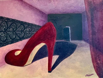 Œuvre contemporaine nommée « L’invitation », Réalisée par VALéRIE REBOISSON