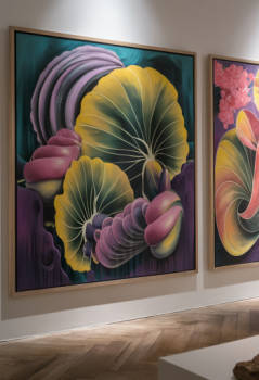 Œuvre contemporaine nommée « ORGANIC 4 », Réalisée par TEDRUB