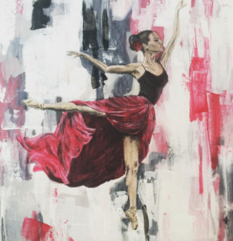 Œuvre contemporaine nommée « La danseuse », Réalisée par BARILLON