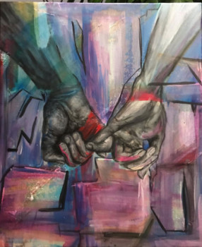 Œuvre contemporaine nommée « Inséparable », Réalisée par BARILLON