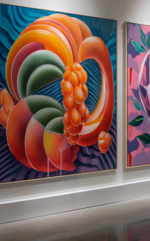 Œuvre contemporaine nommée « ORGANIC 9 », Réalisée par TEDRUB