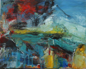 Œuvre contemporaine nommée « Le ciel en mouvement », Réalisée par ORZA