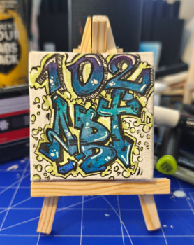 Œuvre contemporaine nommée « Artwork of the day ? », Réalisée par 102ART