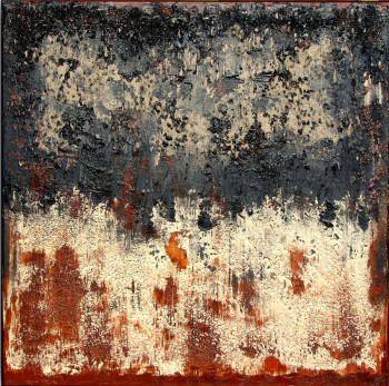 Œuvre contemporaine nommée « BLACK RUST », Réalisée par ANNICK BEAULIEU