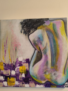 Œuvre contemporaine nommée « Nu No1 », Réalisée par IZA