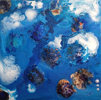 Œuvre contemporaine nommée « Atolls », Réalisée par EEEGO