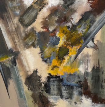 Œuvre contemporaine nommée « Oeuvre N°21 », Réalisée par VERNEUIL PASCAL (VP)