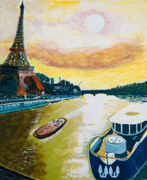 Œuvre contemporaine nommée « Paname », Réalisée par FRANçOIS ROCHET