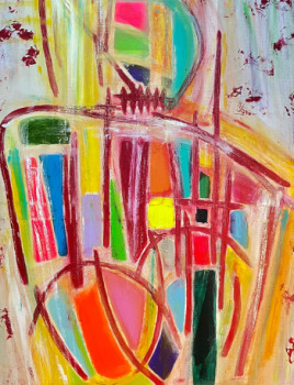 Œuvre contemporaine nommée « La déconstruction de son Fiac », Réalisée par FRANCK BATHIER