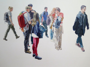 Œuvre contemporaine nommée « A ver si viene tu hermana », Réalisée par JESúS MANUEL MORENO