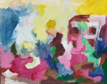 Œuvre contemporaine nommée « Ciudad », Réalisée par MILA ESTéVEZ