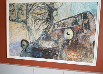 Œuvre contemporaine nommée « Un amour de 2cv », Réalisée par YVES DE SMET