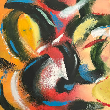 Œuvre contemporaine nommée « Sarabande 3 », Réalisée par JEAN PIERRE SALLE