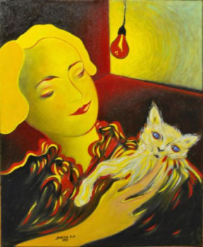 La dame au chat Sur le site d’ARTactif