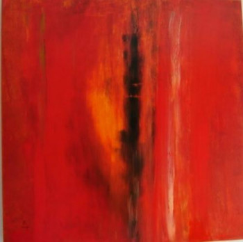 Œuvre contemporaine nommée « OK it's Red », Réalisée par DIANE RAUSCHER-KENNEDY