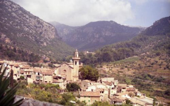 Œuvre contemporaine nommée « Mallorca - Valldemosa - depuis Chartreuse », Réalisée par SARCIE