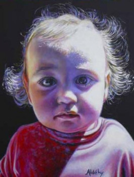 Œuvre contemporaine nommée « Raphaëlo Santi enfant. », Réalisée par ALDéHY