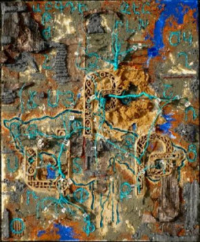 Œuvre contemporaine nommée « L'être », Réalisée par TOUCAS-TERZIAN