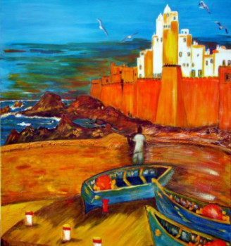 Œuvre contemporaine nommée « essaouira », Réalisée par HéLèNE COLENO