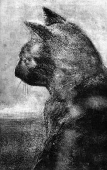 Œuvre contemporaine nommée « Gato Negro », Réalisée par MAGATIZA