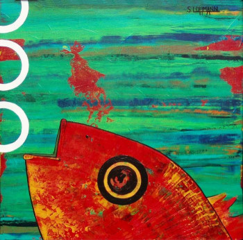 Œuvre contemporaine nommée « Partage des Pensées - 2 », Réalisée par S.LOHMANN - SYLOH