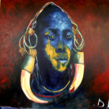 Œuvre contemporaine nommée « massai », Réalisée par SUBRERO