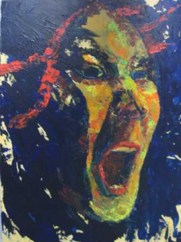 Œuvre contemporaine nommée « gorgone », Réalisée par CORI75